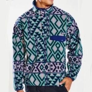 Patagonia S Aztec Synchilla Pullover Jacket
